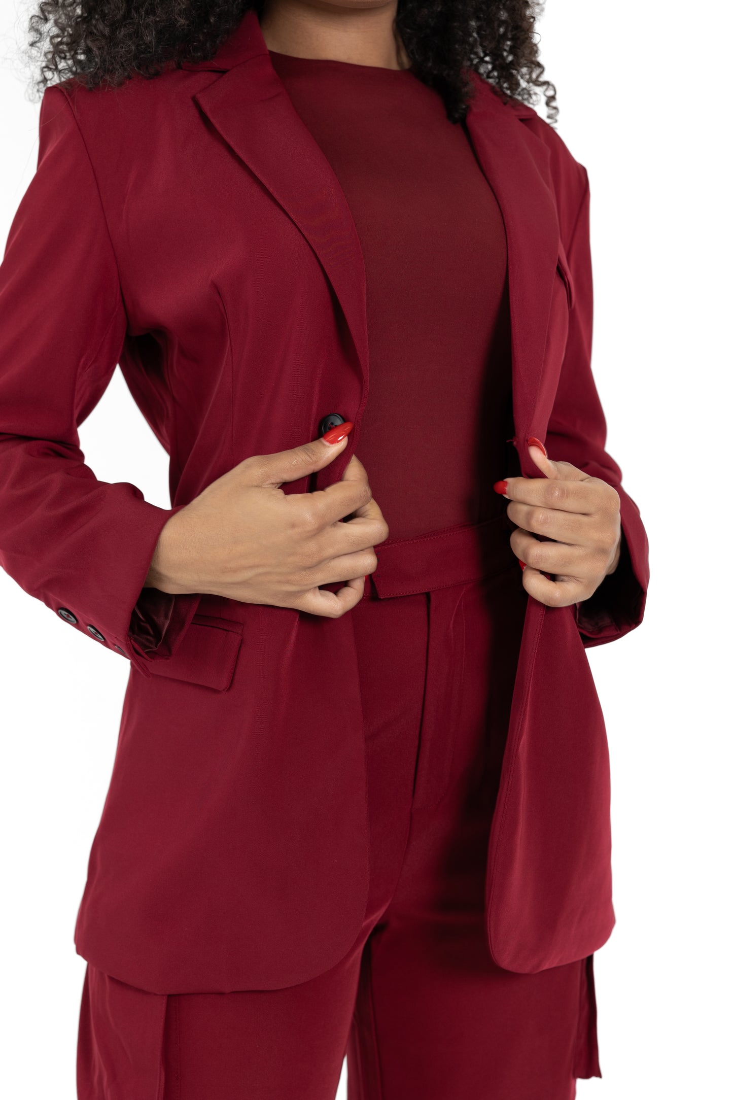 Kamali Oversized Blazer with Removable Belt