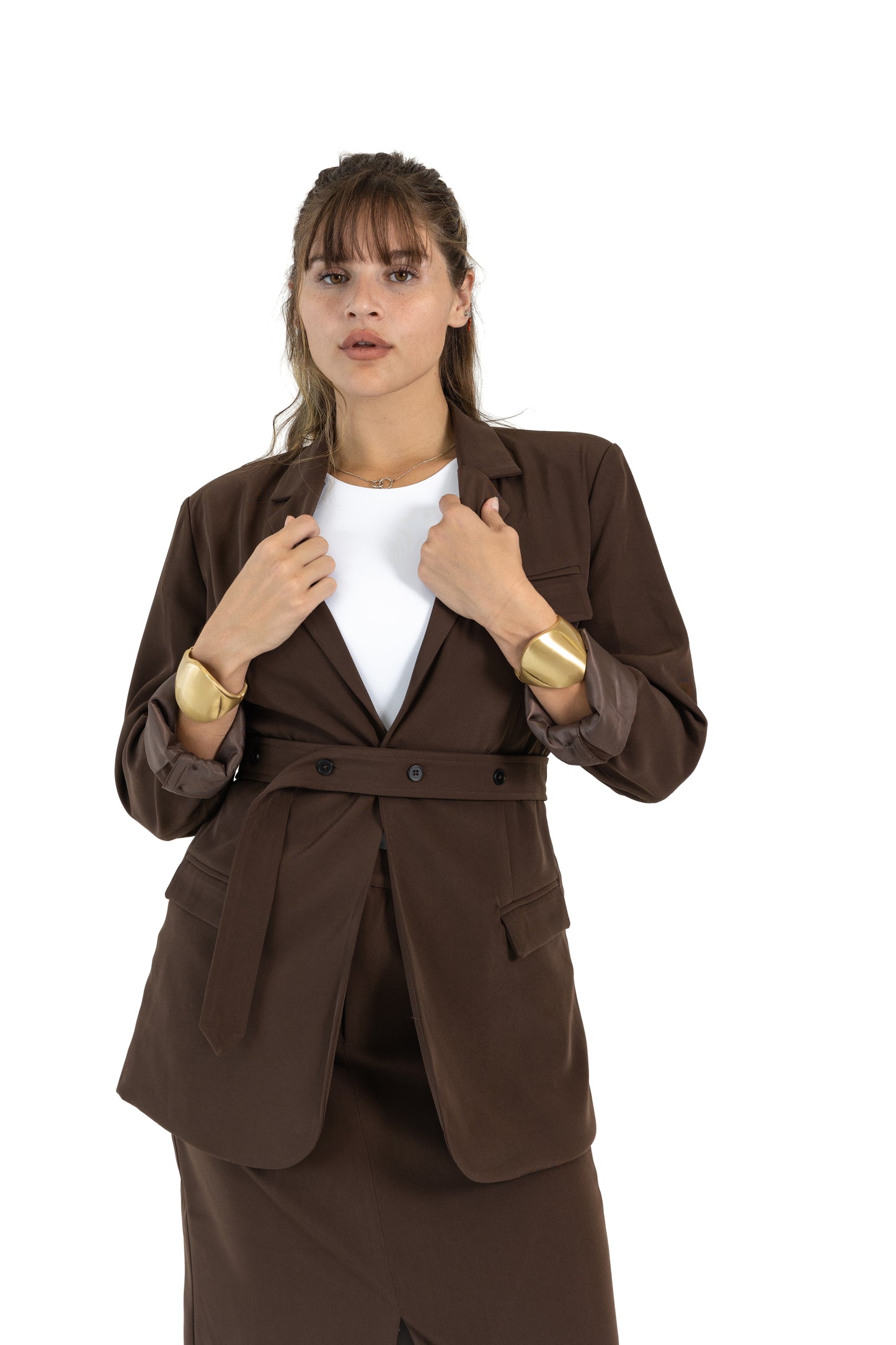 Kamali Oversized Blazer with Removable Belt