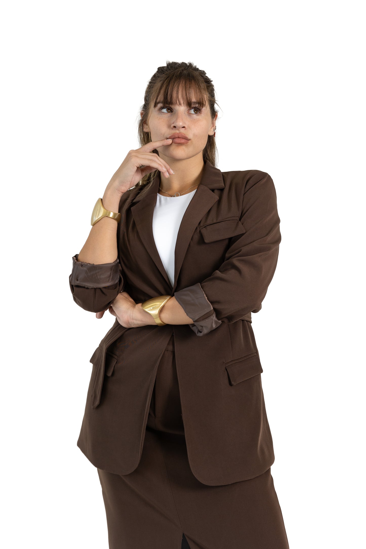 Kamali Oversized Blazer with Removable Belt