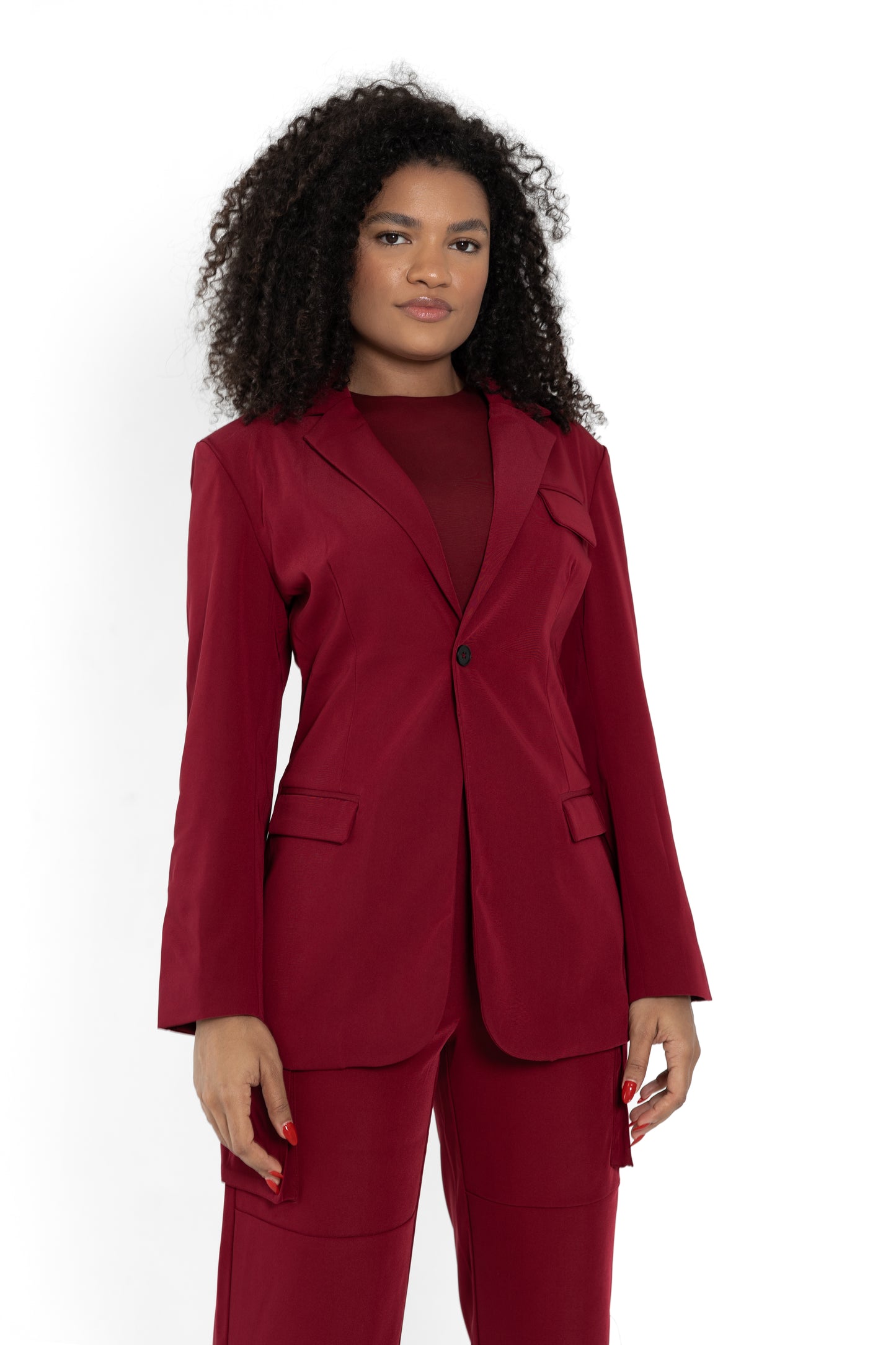 Kamali Oversized Blazer with Removable Belt