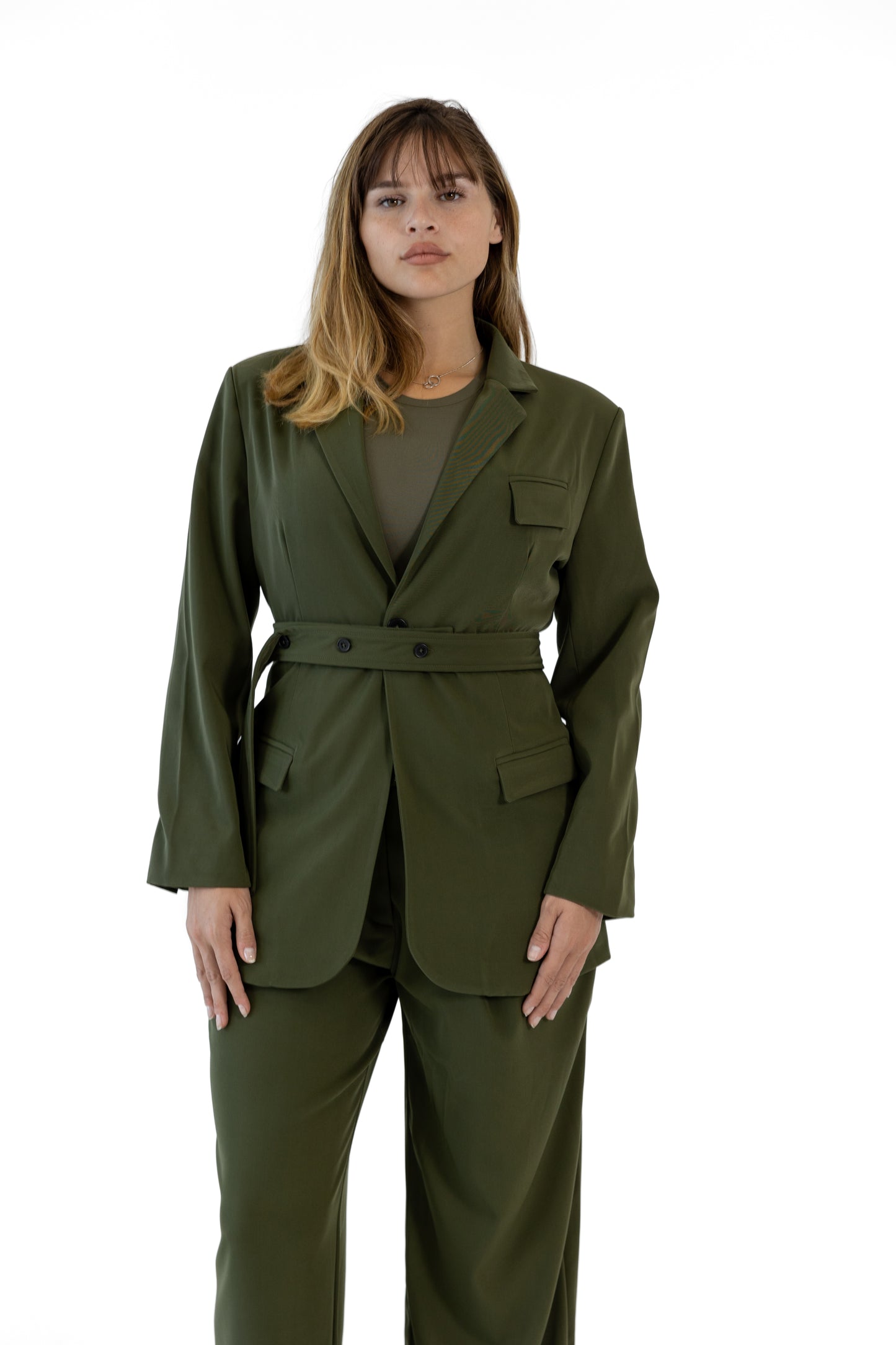 Kamali Oversized Blazer with Removable Belt